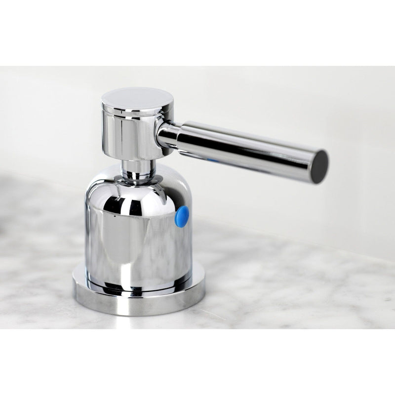 Concord Widespread Bathroom Faucet with Brass Pop-Up