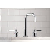 Concord Widespread Bathroom Faucet with Brass Pop-Up