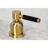 Kaiser Widespread Bathroom Faucet with Brass Pop-Up