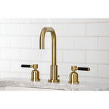 Kaiser Widespread Bathroom Faucet with Brass Pop-Up