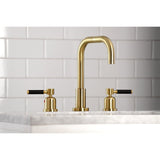 Kaiser Widespread Bathroom Faucet with Brass Pop-Up