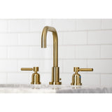 Concord Widespread Bathroom Faucet with Brass Pop-Up