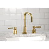 Concord Widespread Bathroom Faucet with Brass Pop-Up
