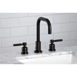 Kaiser Widespread Bathroom Faucet with Brass Pop-Up