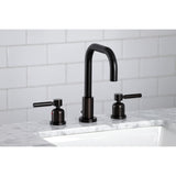 Concord Widespread Bathroom Faucet with Brass Pop-Up