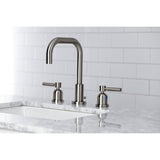 Concord Widespread Bathroom Faucet with Brass Pop-Up