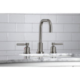 Concord Widespread Bathroom Faucet with Brass Pop-Up