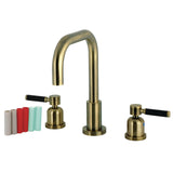 Kaiser Widespread Bathroom Faucet with Brass Pop-Up