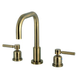 Concord Widespread Bathroom Faucet with Brass Pop-Up