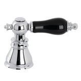 Black Porcelain Lever Handle (Cold Side)