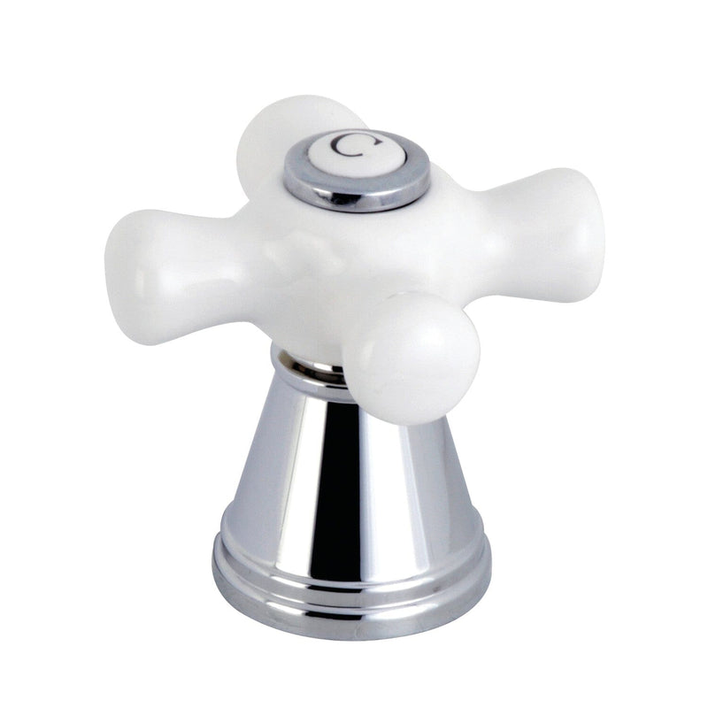Porcelain Cross Handle (Cold Side)