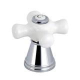 Porcelain Cross Handle (Cold Side)