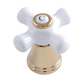 Porcelain Cross Handle (Cold Side)