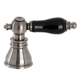 Black Porcelain Lever Handle (Cold Side)