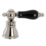 Black Porcelain Lever Handle (Cold Side)