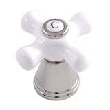 Porcelain Cross Handle (Cold Side)