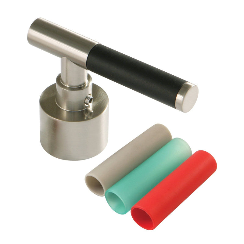 Kaiser Brass Lever Handle with Neoprene Sleeve