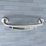 Meridian 18-Inch x 1-1/4-Inch O.D. Stainless Steel Grab Bar with Shelf