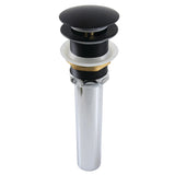 Trimscape Brass Pop Up Drain for Cast Iron Utility Sink
