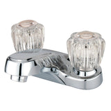 Americana Double-Handle 3-Hole Deck Mount 4-Inch Centerset Bathroom Faucet