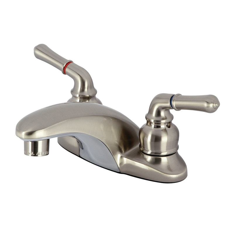 Magellan Double-Handle 3-Hole Deck Mount 4-Inch Centerset Bathroom Faucet