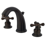 Victorian Two-Handle 3-Hole Deck Mount Widespread Bathroom Faucet with Pop-Up Drain