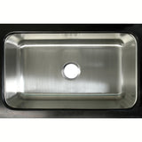 Loft 30-Inch Stainless Steel Single Bowl Undermount Kitchen Sink