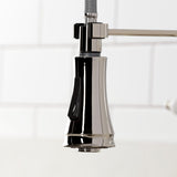 Essex Double-Handle 2-Hole Deck-Mount Pre-Rinse Bridge Kitchen Faucet