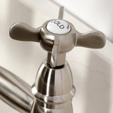 Essex Double-Handle 2-Hole Deck-Mount Pre-Rinse Bridge Kitchen Faucet
