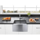 American Classic Single-Handle 2-or-4 Hole Kitchen Faucet with Brass Sprayer