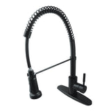 Concord Single-Handle 1-or-3 Hole Deck Mount Pre-Rinse Kitchen Faucet