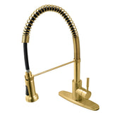 Concord Single-Handle 1-or-3 Hole Deck Mount Pre-Rinse Kitchen Faucet