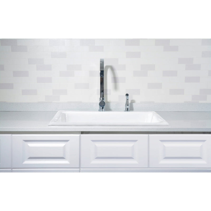 Towne 25-Inch Cast Iron Self-Rimming Single Bowl Drop-In Kitchen Sink (2-Hole)