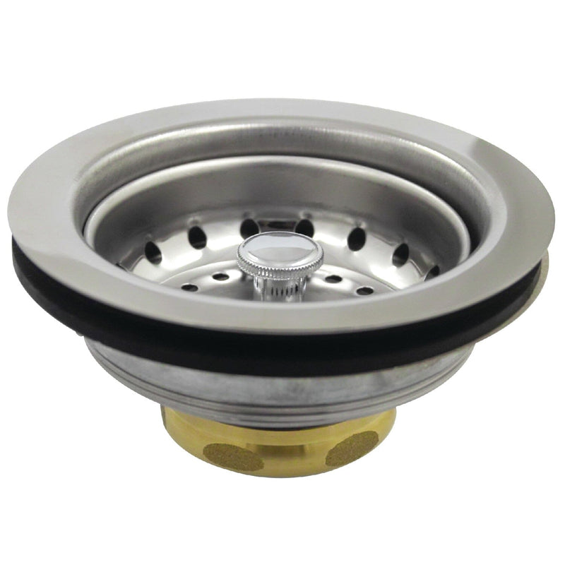 Tacoma Stainless Steel Basket Strainer with Brass Nut