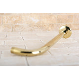 Claremont 12-Inch J-Shaped Rain Drop Shower Arm with Flange