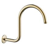 Restoration 14-Inch Shower Arm with Round Flange
