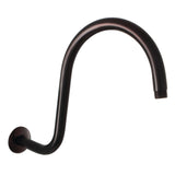 Restoration 14-Inch Shower Arm with Round Flange