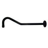 Restoration 17-Inch Rain Drop Shower Arm with Round Flange