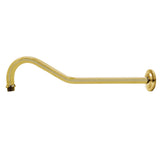 Restoration 17-Inch Rain Drop Shower Arm with Round Flange