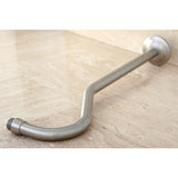Restoration 17-Inch Rain Drop Shower Arm with Round Flange