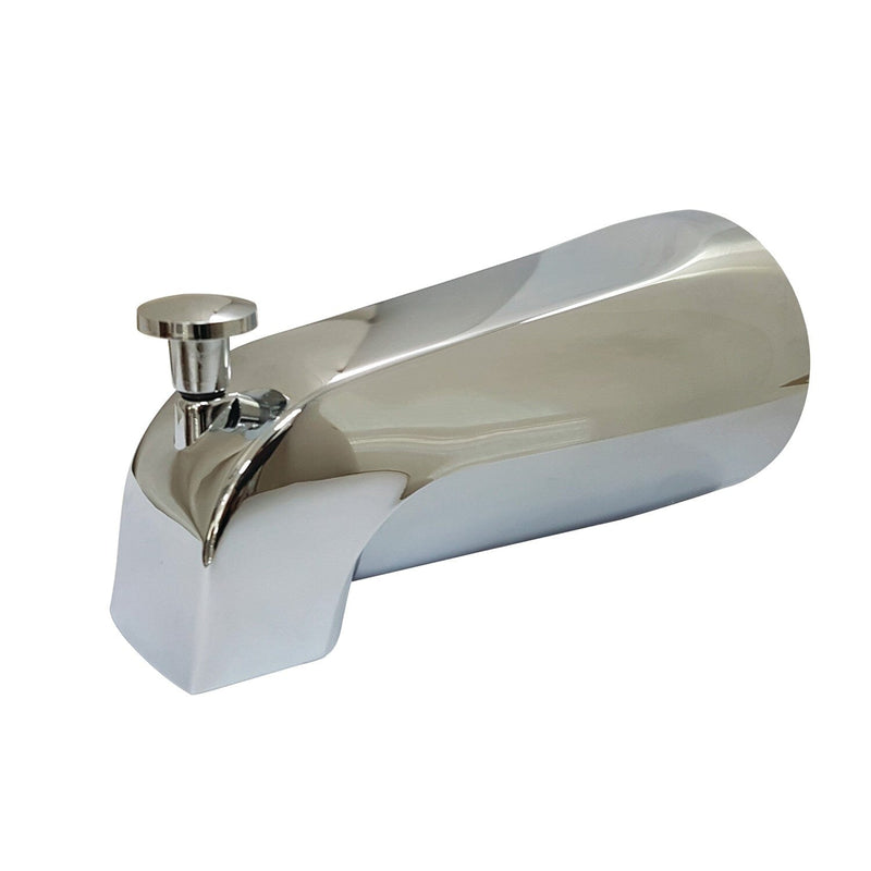 Shower Scape 5-1/4 Inch Zinc Tub Faucet Spout with Diverter