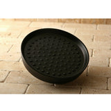 Victorian 8-Inch Round Raindrop Brass Shower Head