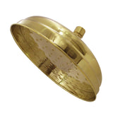 Victorian 8-Inch Round Raindrop Brass Shower Head