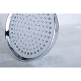 Victorian 10-Inch Round Raindrop Brass Shower Head