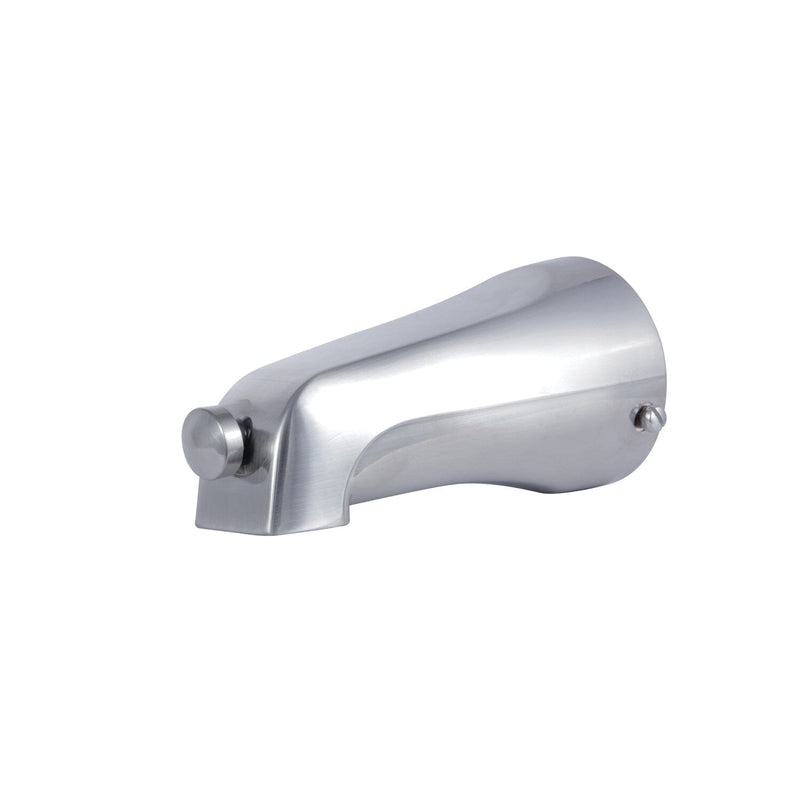 Shower Scape 5-3/16 Inch Zinc Tub Faucet Spout with Diverter, 1/2 Inch CTS