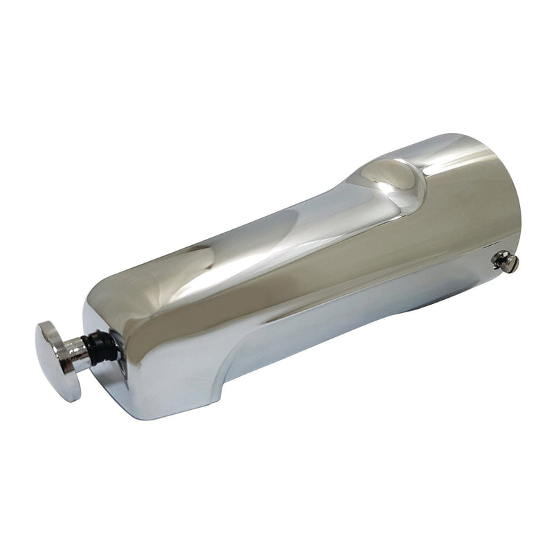 Shower Scape 6-3/8 Inch Zinc Tub Faucet Spout with Diverter, 1/2 Inch CTS