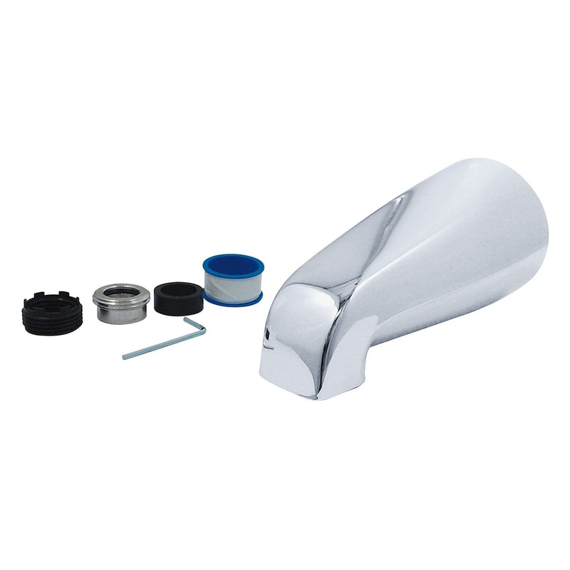 Made To Match 5-1/8 Inch Zinc Universal Tub Faucet Spout