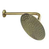 Shower Scape 7-3/4 Inch Brass Shower Head with 12-Inch Shower Arm