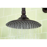 Victorian 7-3/4 Inch Round Raindrop Brass Shower Head