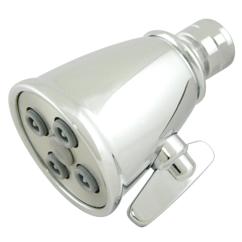 Victorian 2-5/16-Inch Round Adjustable Jet Spray Brass Shower Head